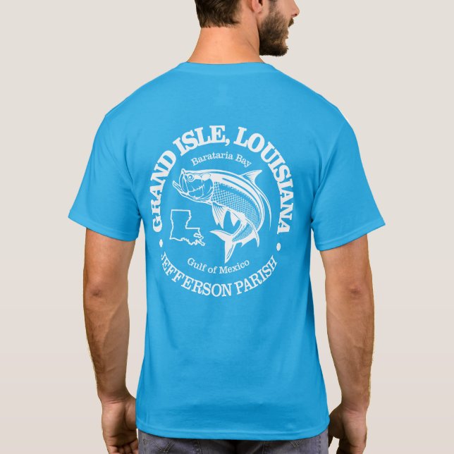 Grand Isle (tarpon) T-Shirt (Back)