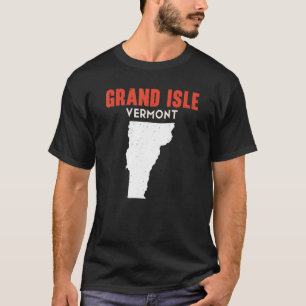Grand Isle Vermont USA State America Travel Vermon T-Shirt