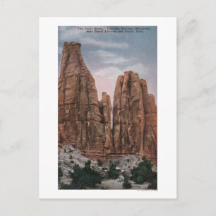 Grand Junction, CO - View of CO National Monumen Postcard