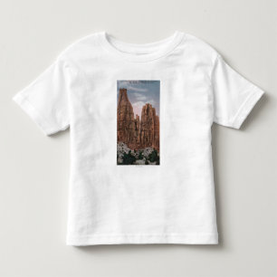 Grand Junction, CO - View of CO National Monument Toddler T-Shirt