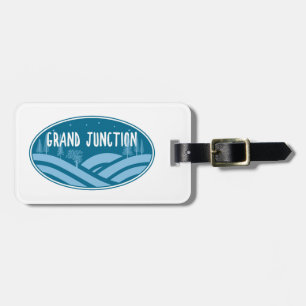 Grand Junction Colorado Outdoors Luggage Tag