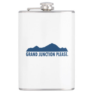 Grand Junction Colorado Please Hip Flask