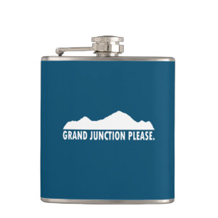 Grand Junction Colorado Please Hip Flask
