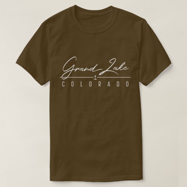 Grand Lake CO  T-Shirt (Design Front)