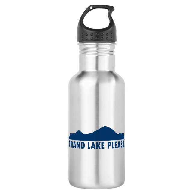 Grand Lake Colorado Please 532 Ml Water Bottle (Front)