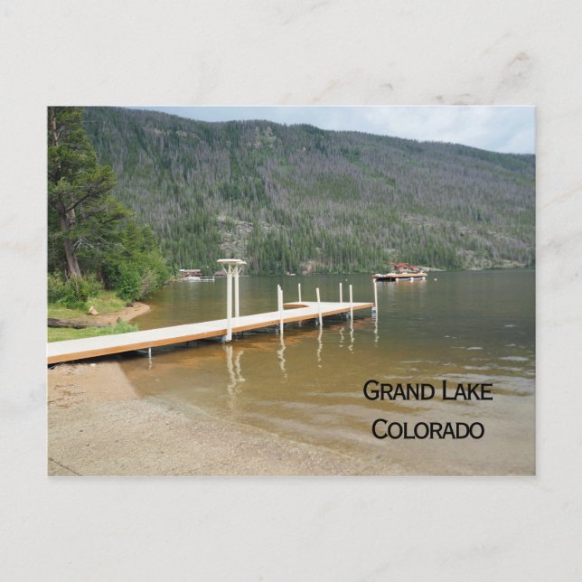 Grand Lake Colorado Postcard (Front)