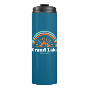 Grand Lake Colorado Rainbow Thermal Tumbler