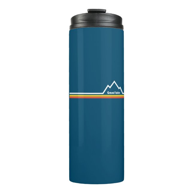Grand Lake, Colorado Thermal Tumbler (Front)