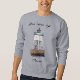 Grand Marais Light MN shirt black lettering