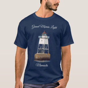 Grand Marais Light MN shirt white lettering