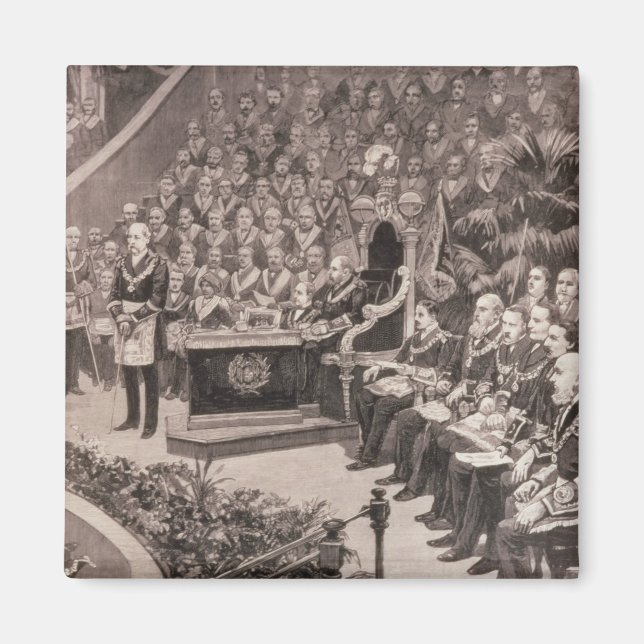 Grand Masonic Gathering in the Royal Albert Magnet (Front)