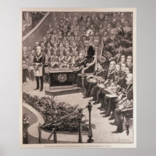 Grand Masonic Gathering in the Royal Albert Poster