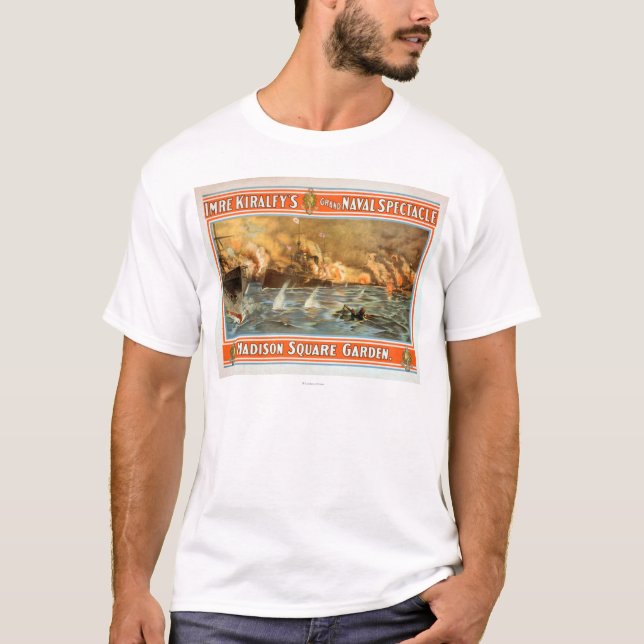 Grand Naval Spectacle Madison Square Garden T-Shirt (Front)