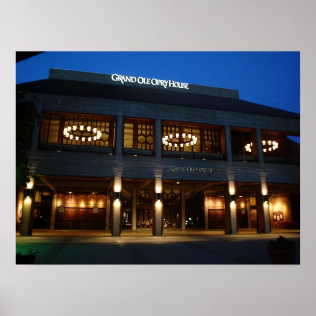 Grand Ole Opry - Nashville, Tennessee Poster (Front)