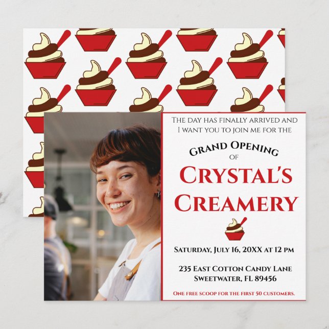 Grand Opening Announcement (Front/Back)