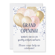 Grand Opening Business Launch