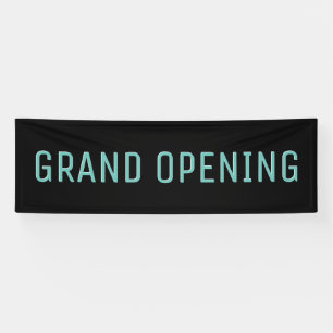 Grand Opening Outdoor Banner Business Retail Sign