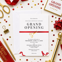 Grand Opening Red Ribbon Cutting Ceremony