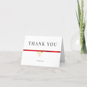 Grand Opening Thank you Card