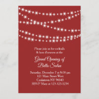 Grand Opening Twinkle Lights red