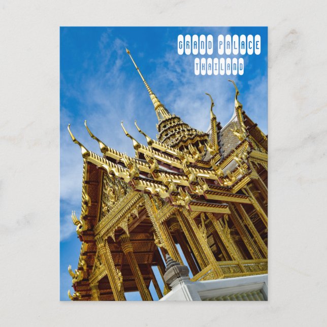 Grand Palace Golden Pavilion Postcard (Front)