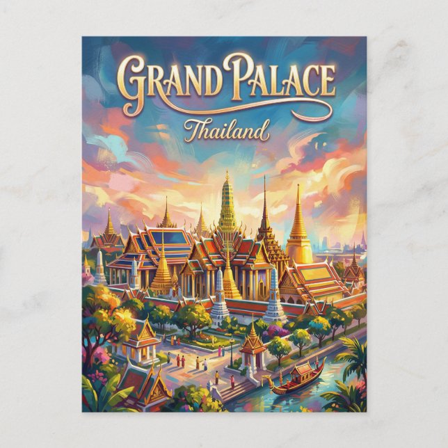 Grand Palace Thailand Postcard (Front)