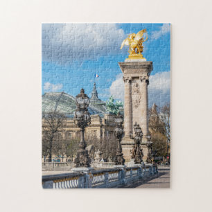 Grand Palais and Pont Alexandre III bridge - Paris Jigsaw Puzzle