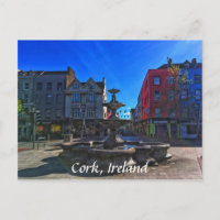 Grand Parade, Cork Ireland Postcard