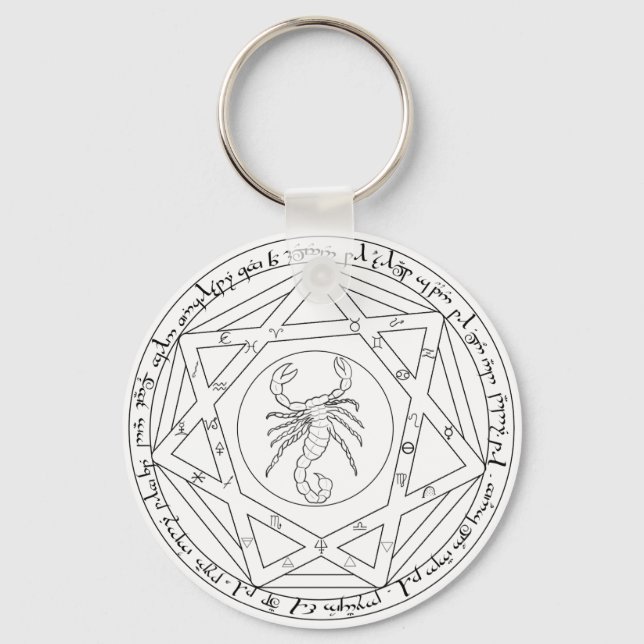 Grand Pentacle Key Ring (Front)