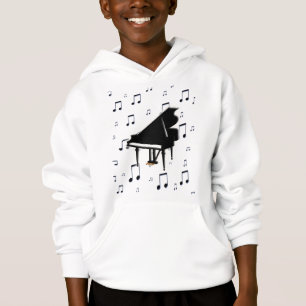 Grand Piano and Music Notes