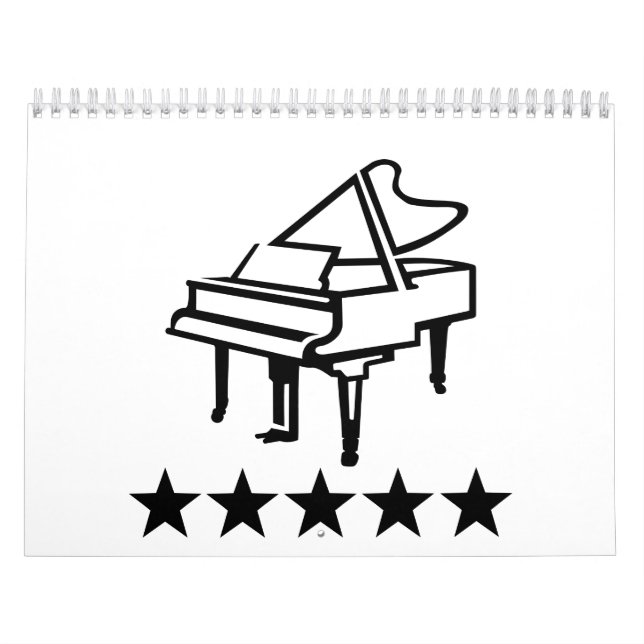 Grand Piano Calendar (Cover)