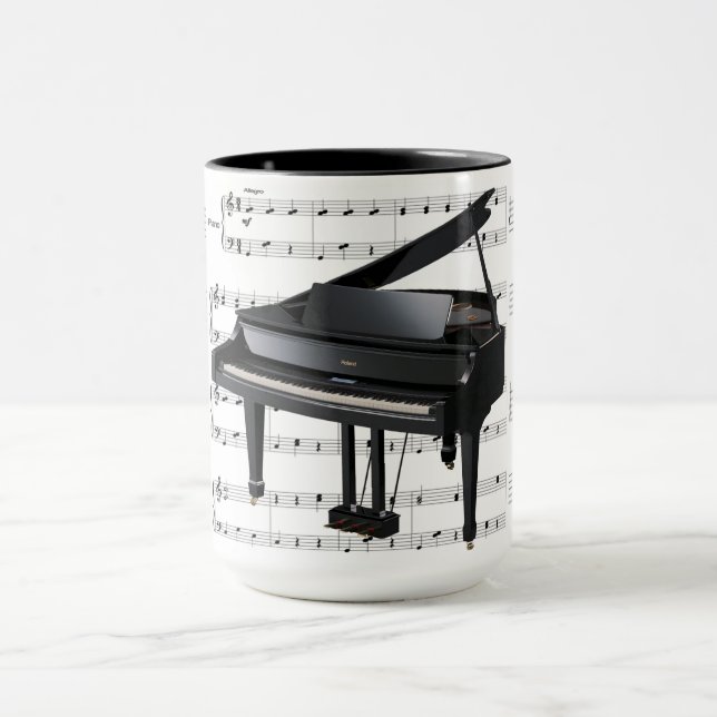 Grand Piano Mug (Center)