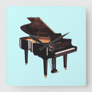 Grand Piano Music Lover's Wall Clock