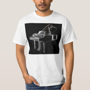 Grand Piano Musical Classical Instrument T-Shirt