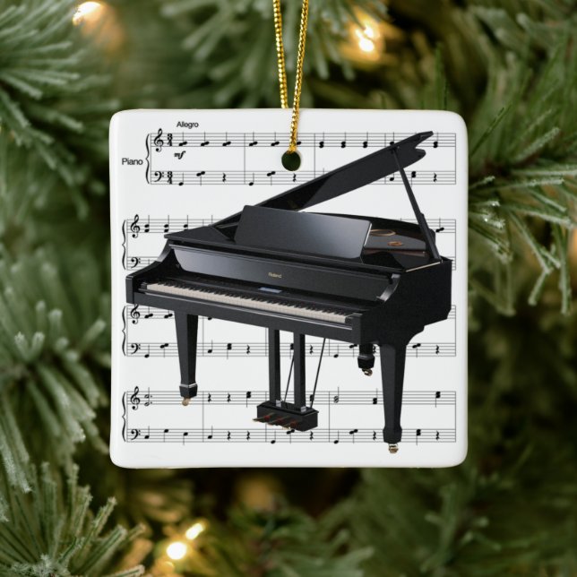 Grand Piano Ornament (Tree)
