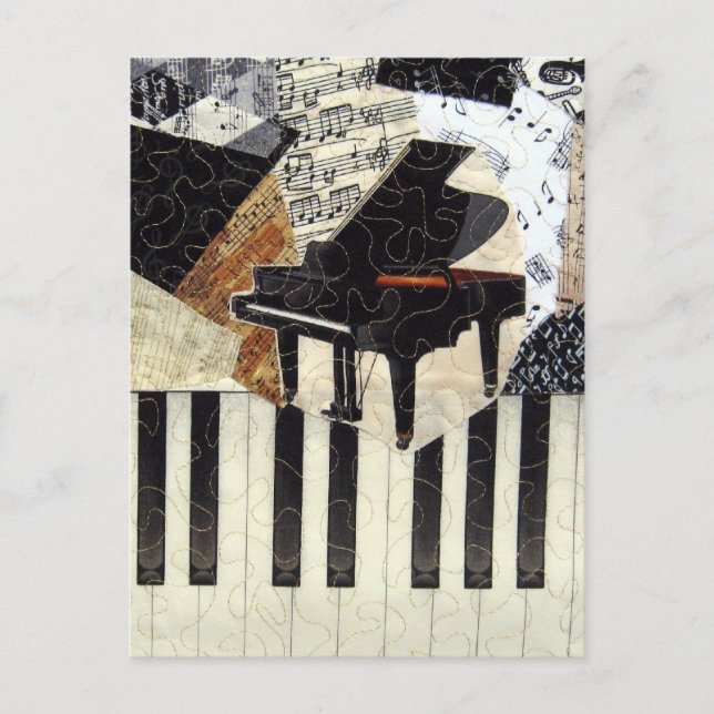 Grand Piano Postcard (Front)