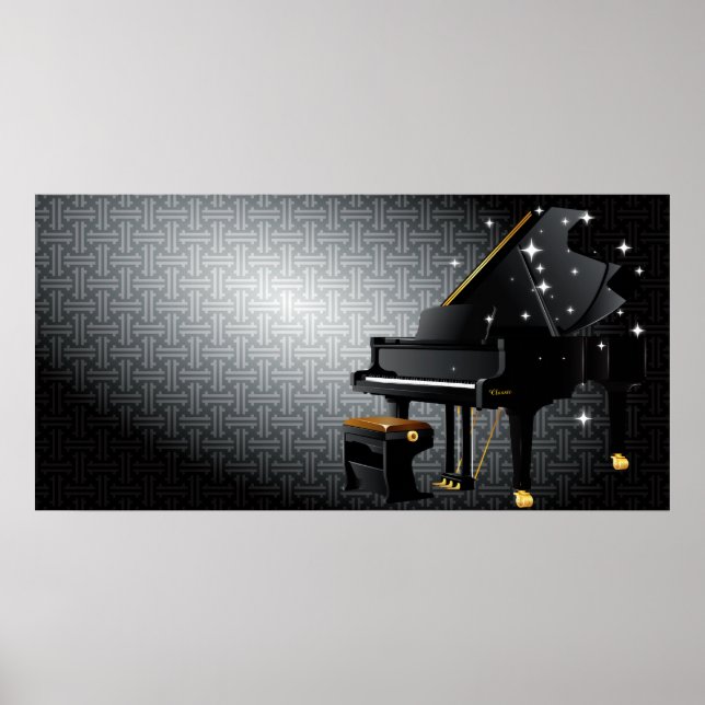 Grand Piano Poster (Front)