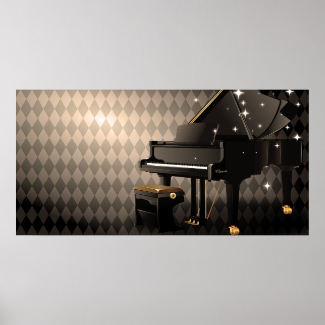 Grand Piano Poster (Front)