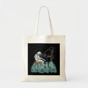 Grand Piano Shirt Kids Pianist Gift Astronaut Musi Tote Bag