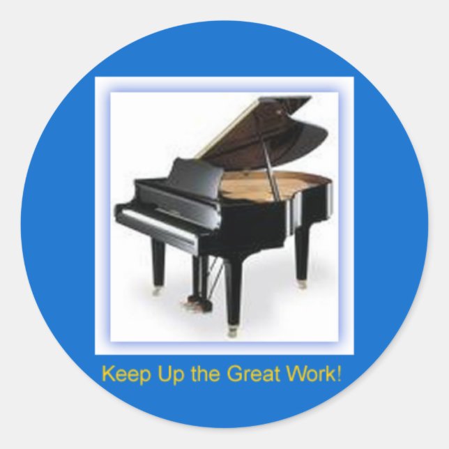 Grand Piano Sticker (Front)