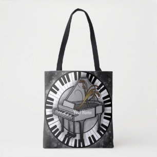 Grand Piano Tote Bag