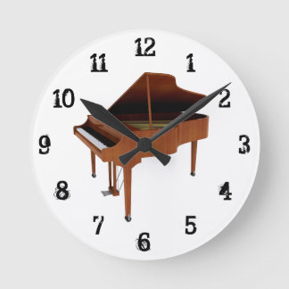 Grand Piano: Wall Clock
