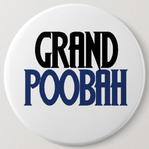 Grand Poobah 6 Cm Round Badge