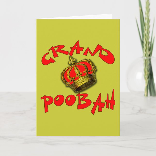 Grand Poobah with Crown Products Card (Front)
