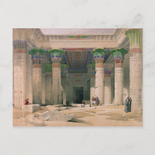 Grand Portico of the Temple of Philae, Nubia Postcard