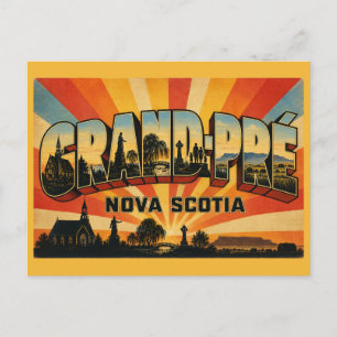 Grand-Pré National Historic Site Nova Scotia Postcard