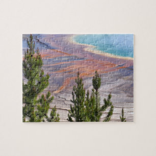 Grand Prismatic Overlook Jigsaw Puzzle