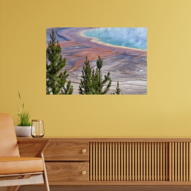 Grand Prismatic Overlook Poster (Living Room 2)