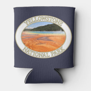 Grand Prismatic Spring at Yellowstone National Prk Can Cooler