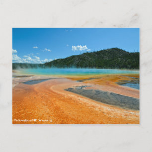 Grand Prismatic Spring in Yellowstone NP Postcard